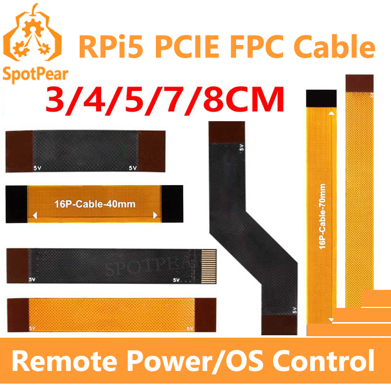 Raspberry Pi 4 - Kabel Raspberry Pi 5 PCIE FPC