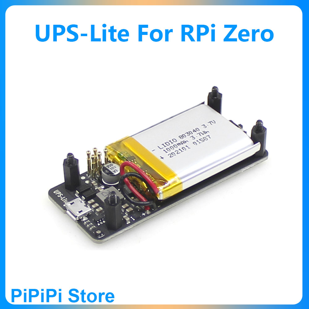 Pi Power Supply - Płytka UPS HAT z baterią do