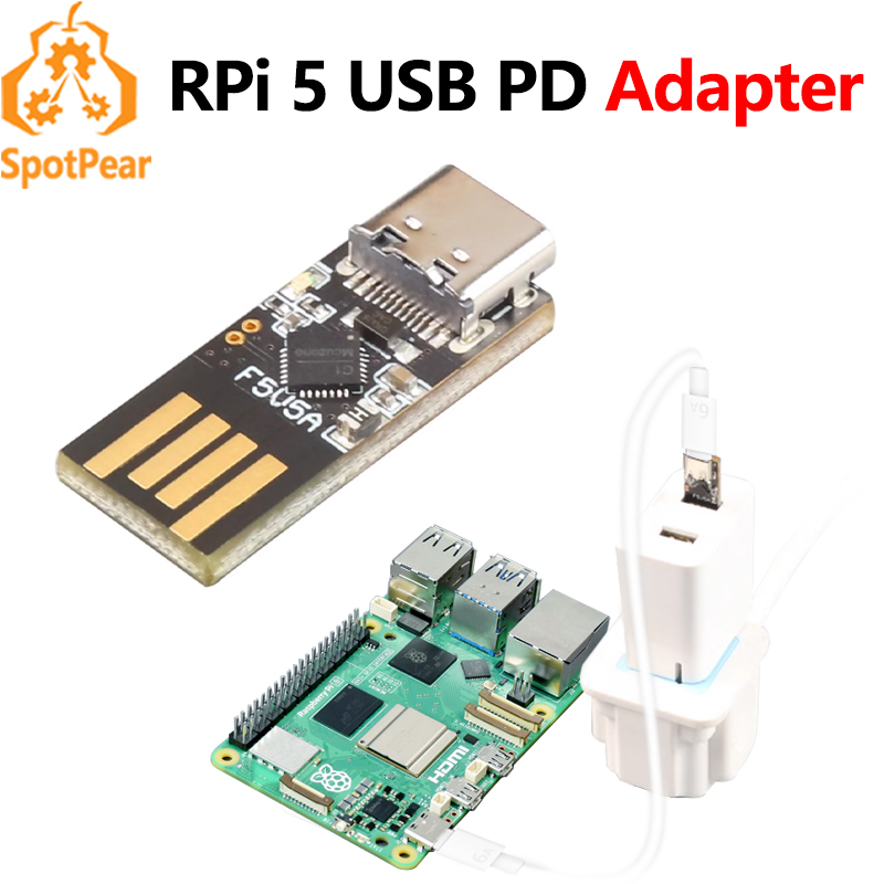 Pi Power Supply - Adapter zasilania Raspberry Pi 5 USB