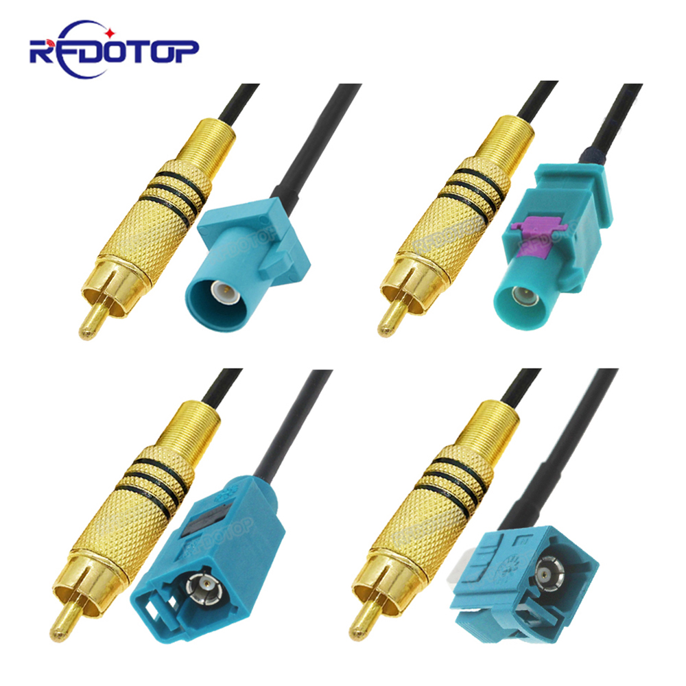 Pi Camera Cable - 1szt RCA wtyk męski do Fakra