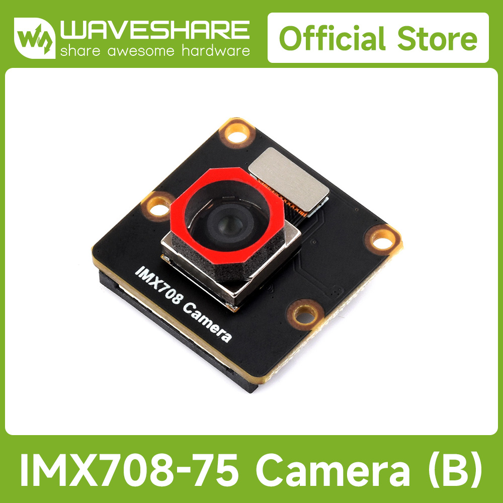 Raspberry Pi Global Shutter Camera Imx296 - Kamera Waveshare IMX708 12MP o wysokiej