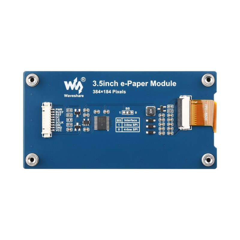 Pi Display - Moduł wyświetlacza E-Paper SPI 3,5 cala,