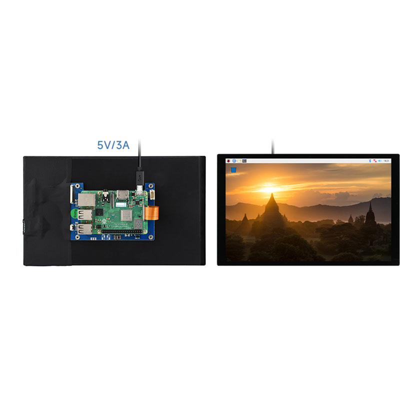 Ekran dotykowy DSI 10,1 cala d – Pi Display recenzja i cena