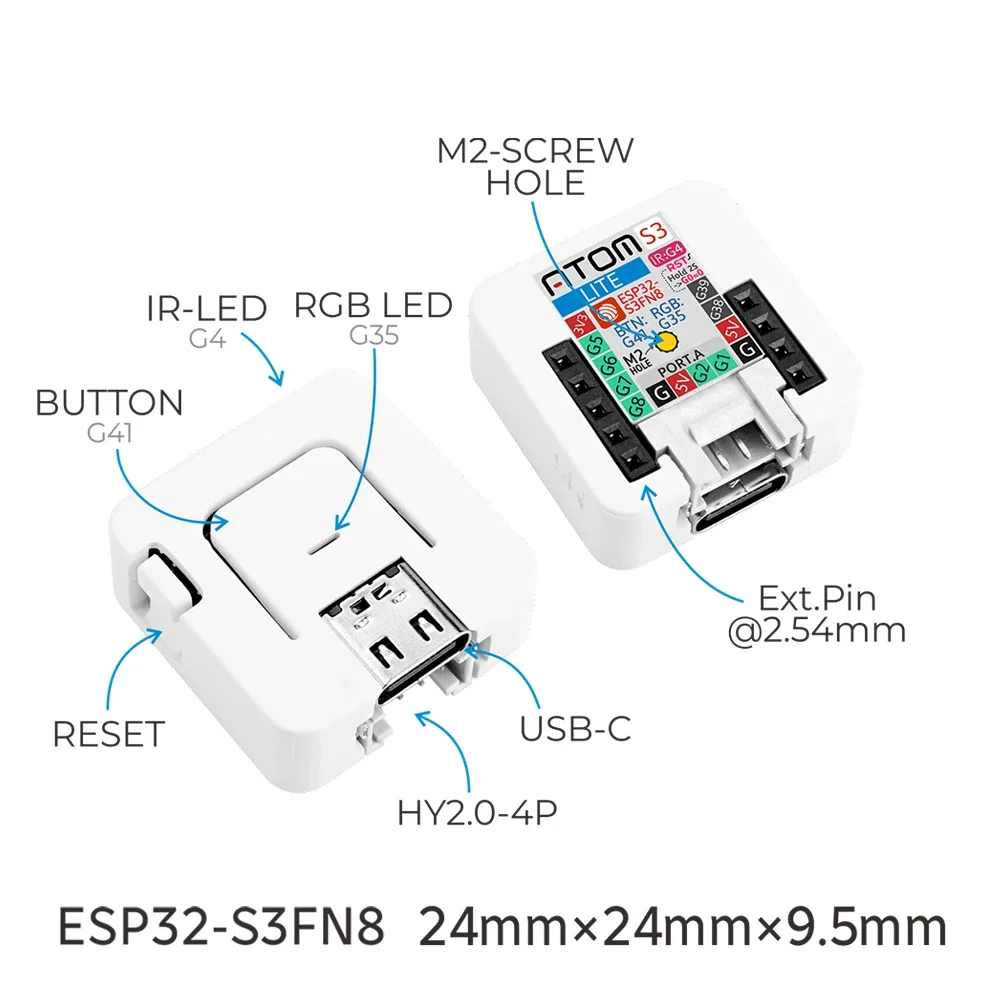 M5Stack AtomS3-Lite – płytka p – Arduino Kit recenzja i cena