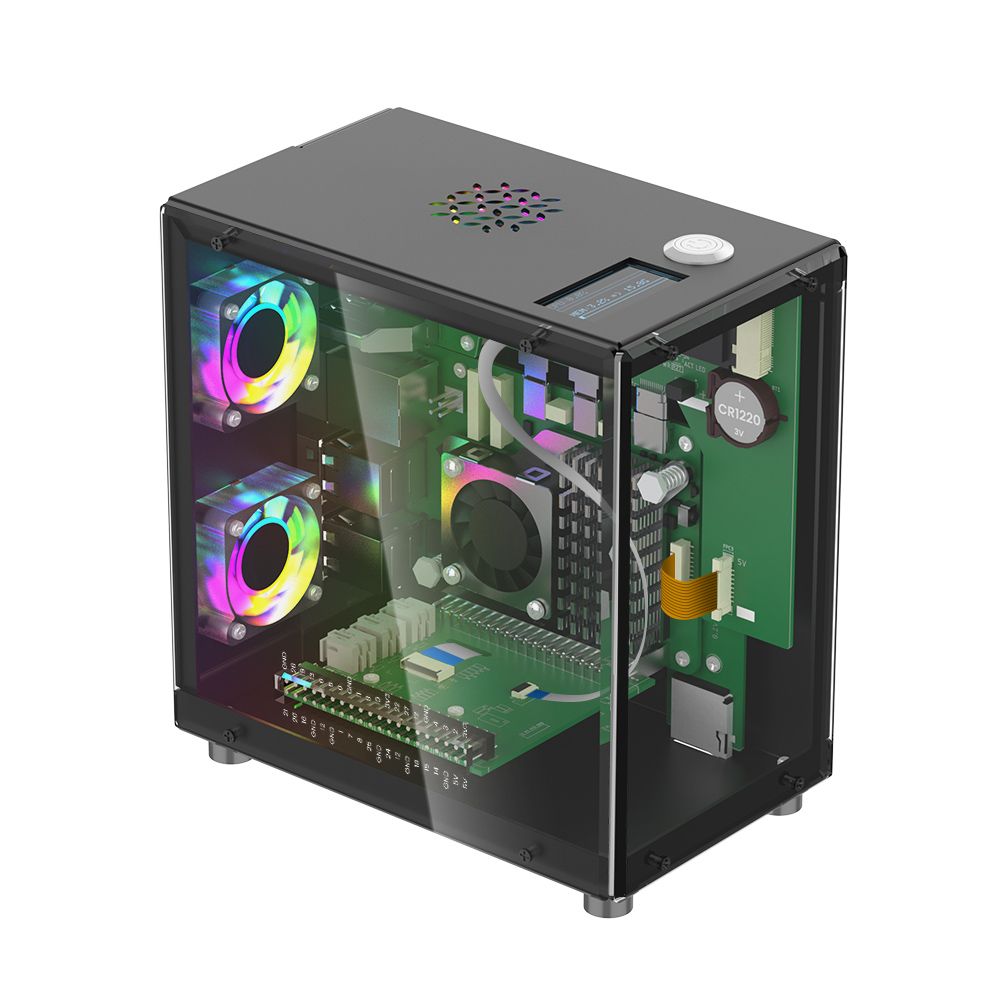 Zestaw ochronny obudowy Raspbe – Pi 5 Case recenzja i cena