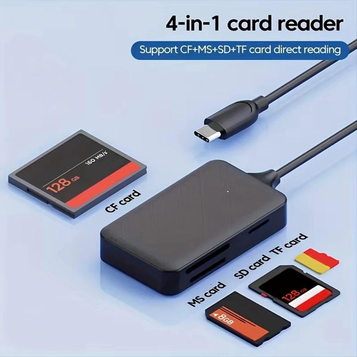 (A60I) Czytnik kart 4-w-1 Typ  – Micro Sd Card recenzja i cena