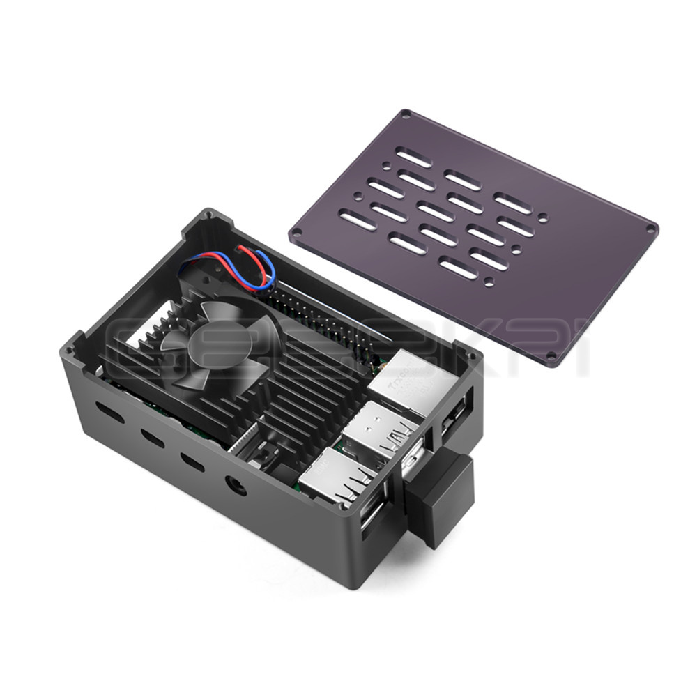 GeeekPi Aluminum Brick Case Bl – Pi Cooler recenzja i cena